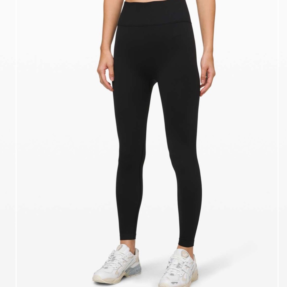 Lululemon ebb to street legging size 4 charcoal